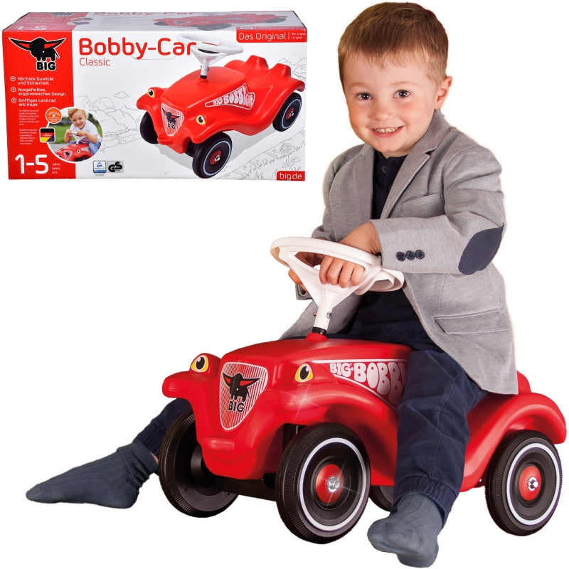 BIG Duwwagen, Loopwagen Bobby Car Classic Rood