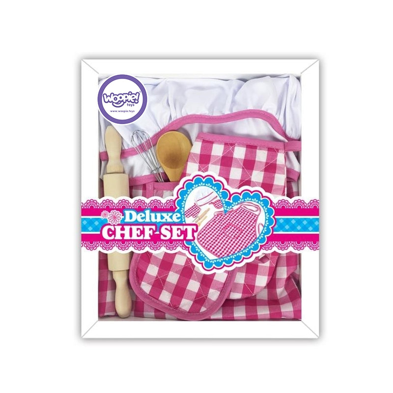 WOOPIE Kleine Chefkok Set + Kookset Keukenaccessoires - 7 delig