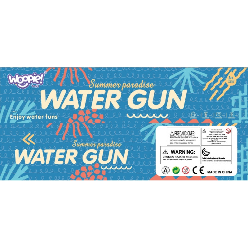 WOOPIE Waterpistool met Rugzak in de vorm van UFO MONSTER Inhoud 2,1 liter