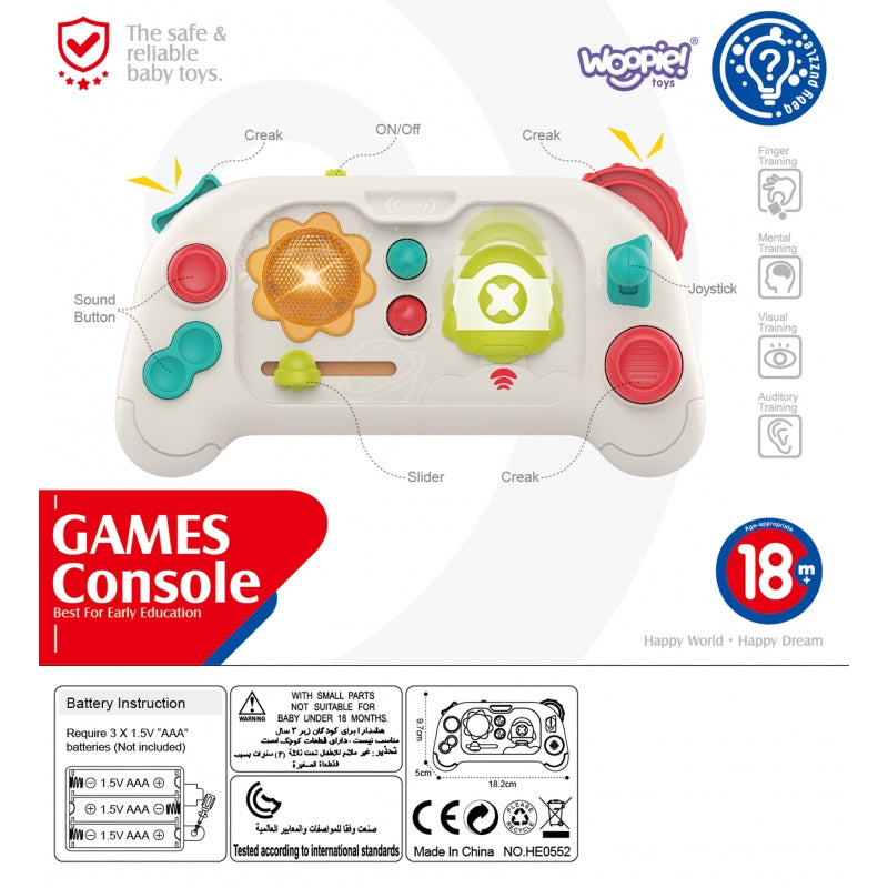 WOOPIE Baby Sensorisch Interactief baby Speelcontroller, Joystick