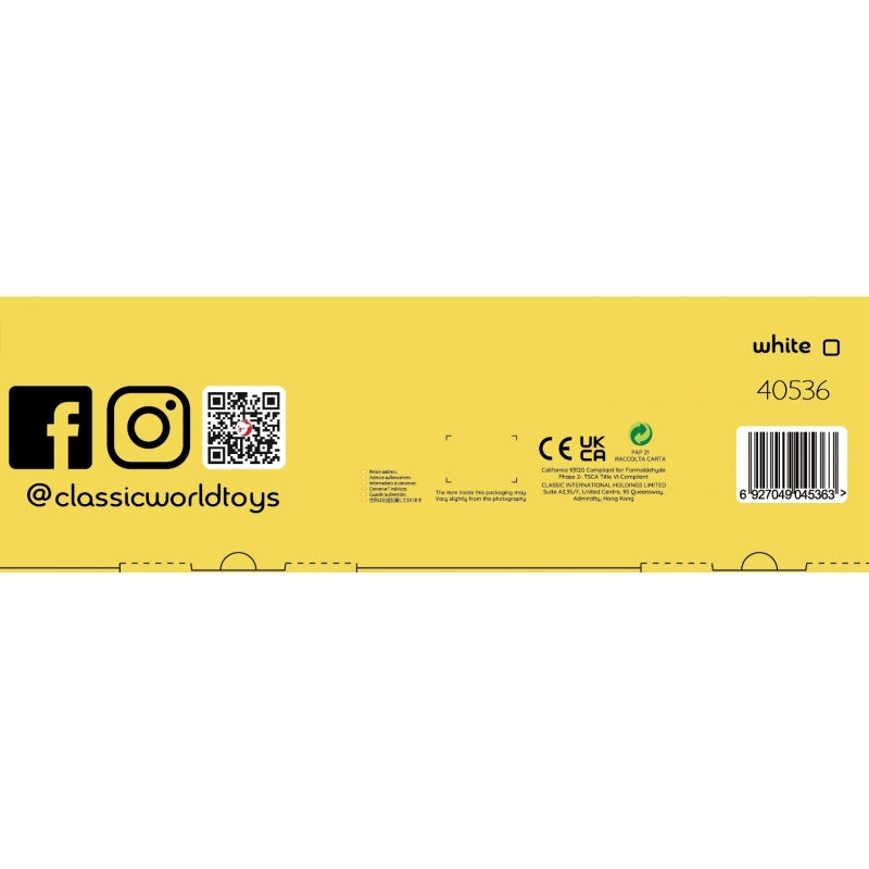 CLASSIC WORLD Houten Piano voor Kinderen + Leerboek