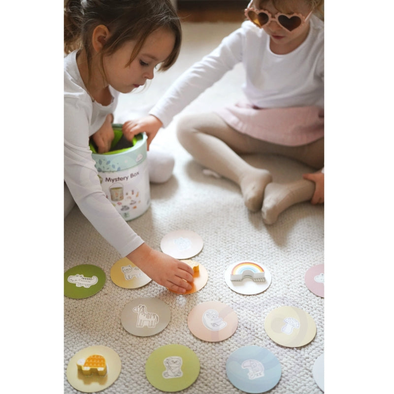 WOOPIE GREEN Mysterieus grabbelton voor kinderen – Voel en puzzel