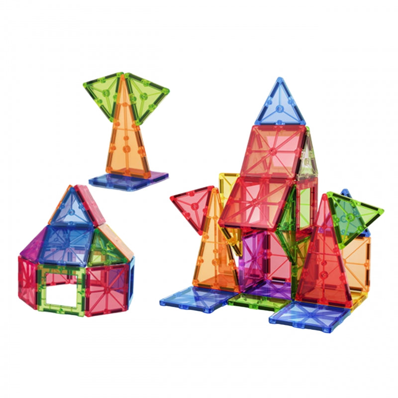 WOOPIE Magnetische Bouwblokken Montessori 3D, 28 stuks