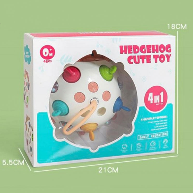 WOOPIE BABY Sensorisch Egel Pop-it Speelgoed voor Baby's