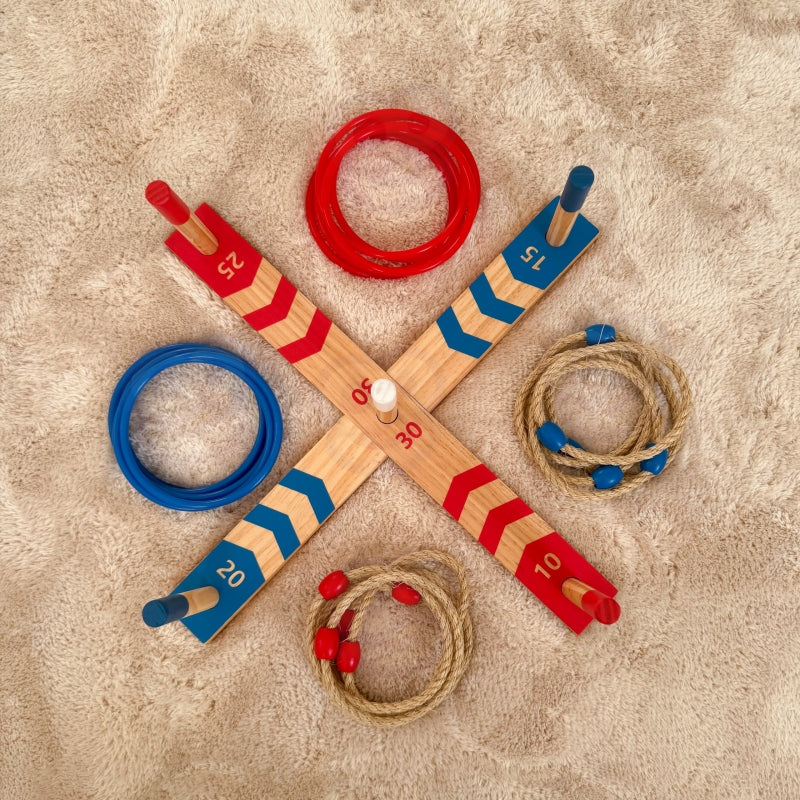 TOOKY TOY Houten Ring werpen spel