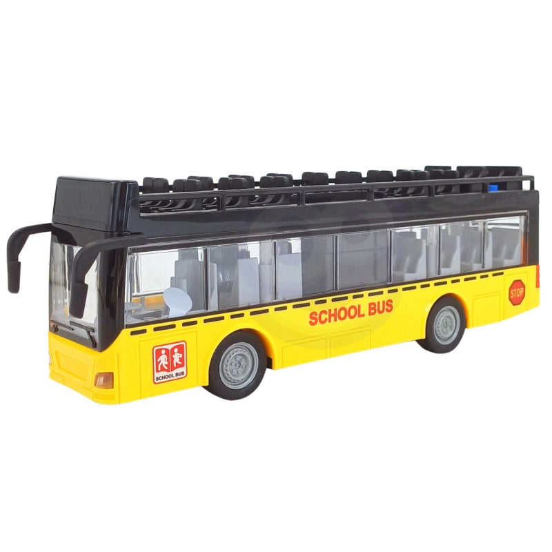 WOOPIE Speelgoed Bus met Licht en Openende Deuren