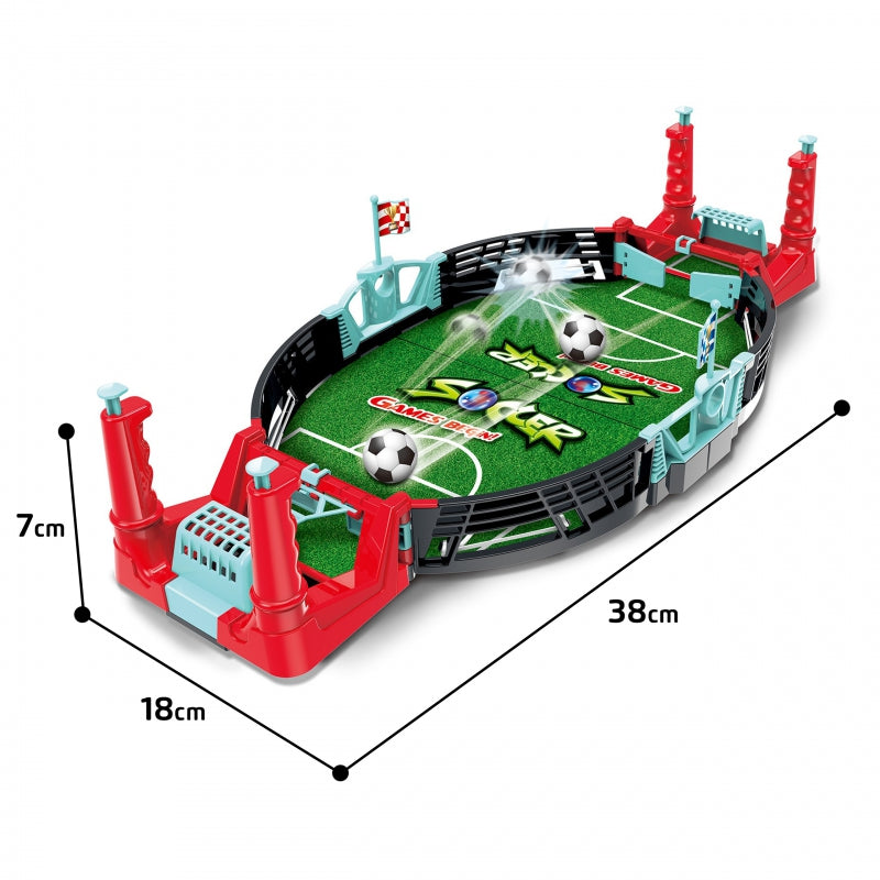 WOOPIE Mini Tafelvoetbaltafel voor kinderen vanaf 3 jaar