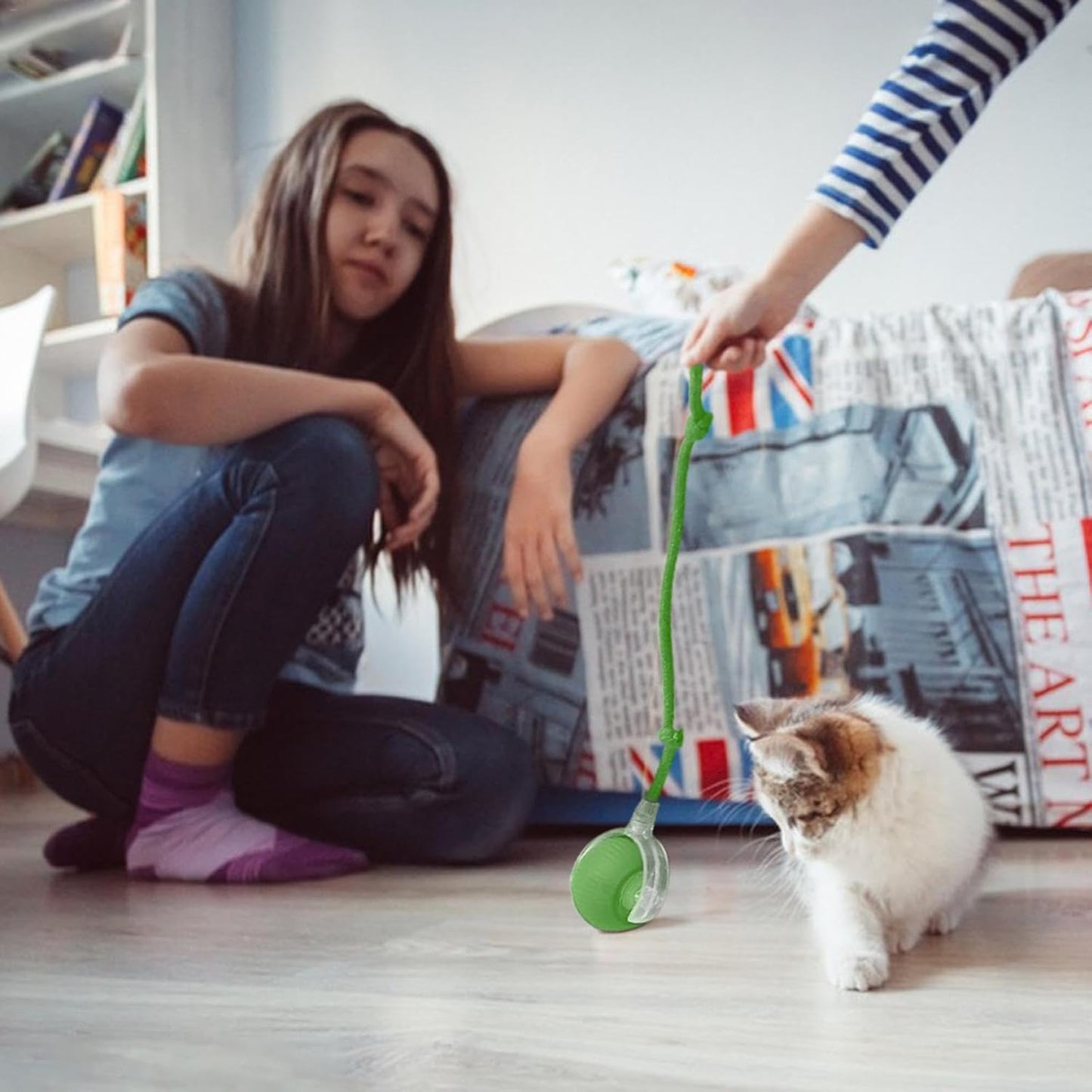 Zelfbewegende Elektrische speelgoedbal voor Katten- en Honden