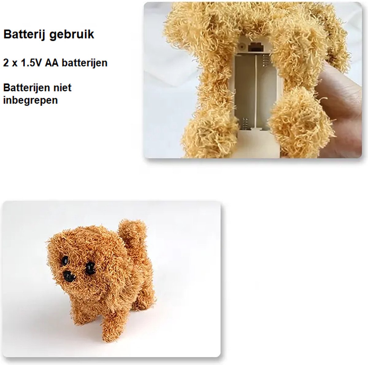 Elektronische Speelgoed Hond – Blaffen, Lopen & Spelen als een Echte Pup!