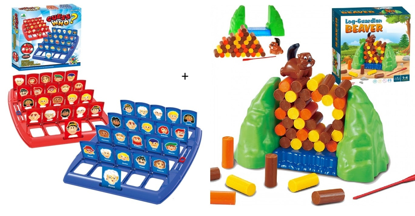 Wie is het? + Vallende Bever Dam spel – Slechts €29,95!