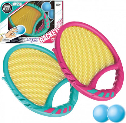 Arcade vangspel en werpspel - Vang- & Werpspellen - Buitenspeelgoed - inclusief 2 Peddels en 2 Ballen