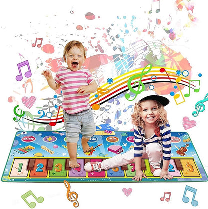 Dansmat & Muziekmat met muziek - 135 cm