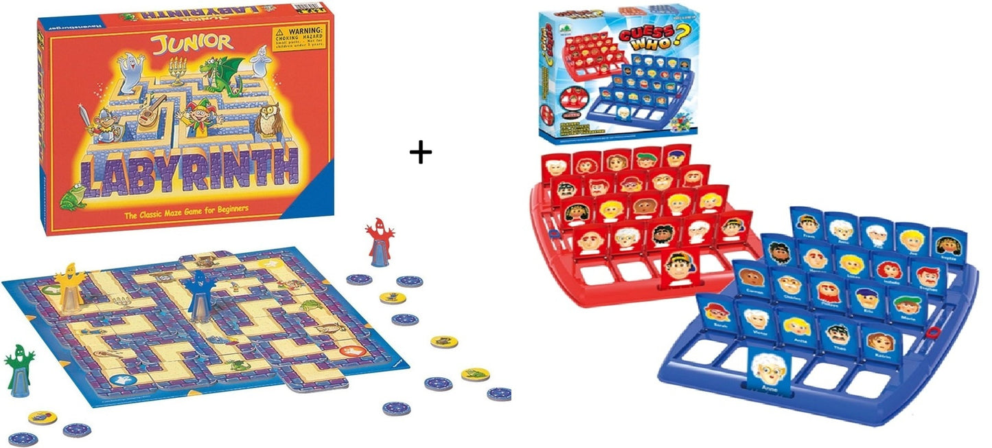 Wie is het? + Het Junior Labyrinth & Doolhof spel  – Slechts €29,95!