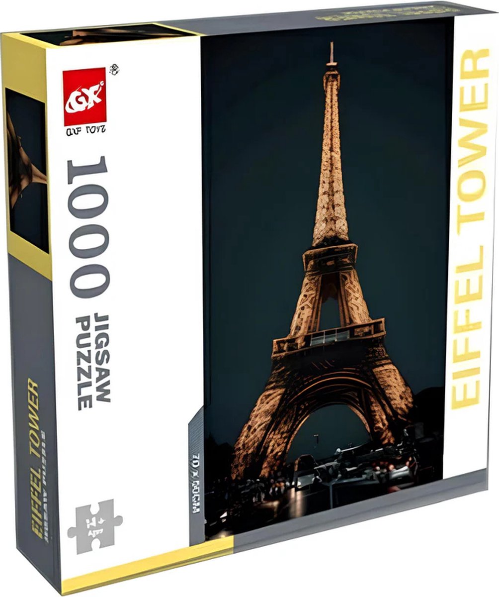 Puzzel Parijs De Eiffeltoren - Legpuzzel - 1000 stuks - Legpuzzels 1000 stukjes volwassenen