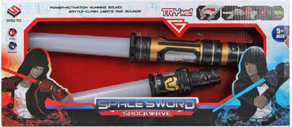 Lightsaber voor Kinderen - Lichtzwaard - Light Saber - Lightsaber met Licht en Geluid - 2 in 1 intrekbaar zwaard