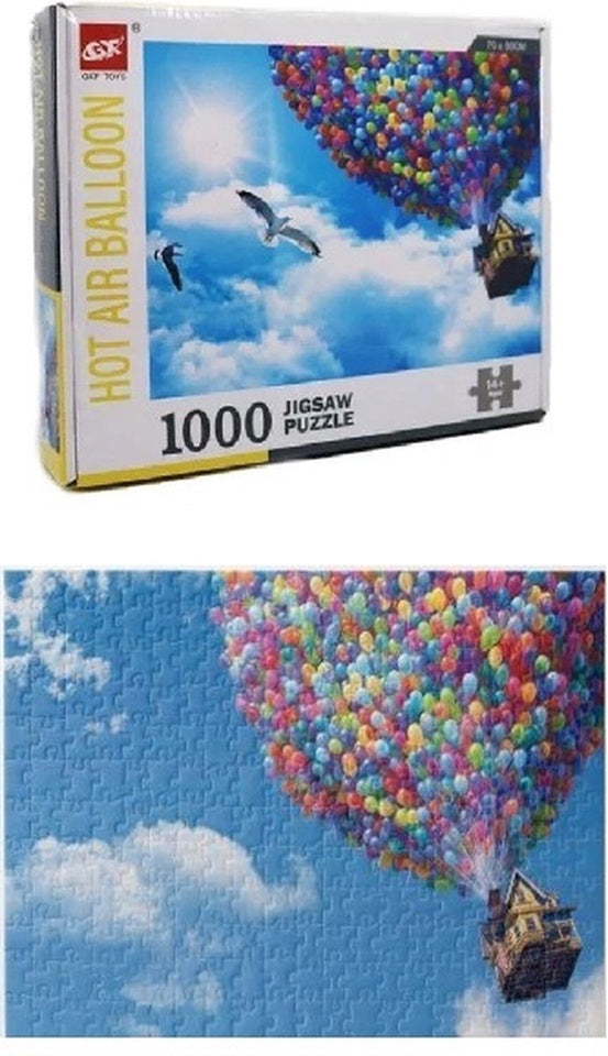 Legpuzzel luchtballonen huis - Legpuzzel - Up - Disney - Legpuzzels 1000 stukjes volwassenen