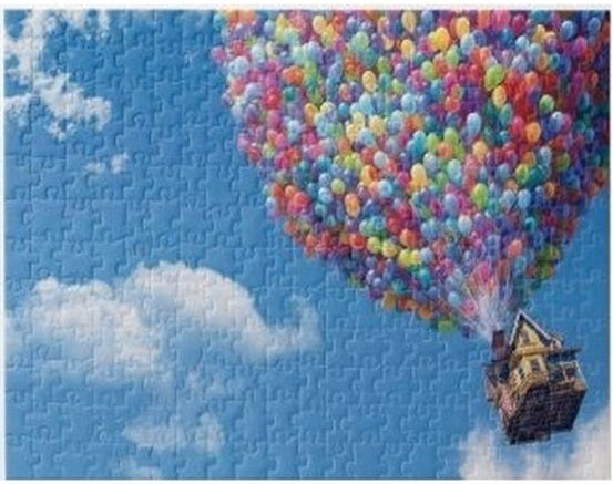 Legpuzzel luchtballonen huis - Legpuzzel - Up - Disney - Legpuzzels 1000 stukjes volwassenen