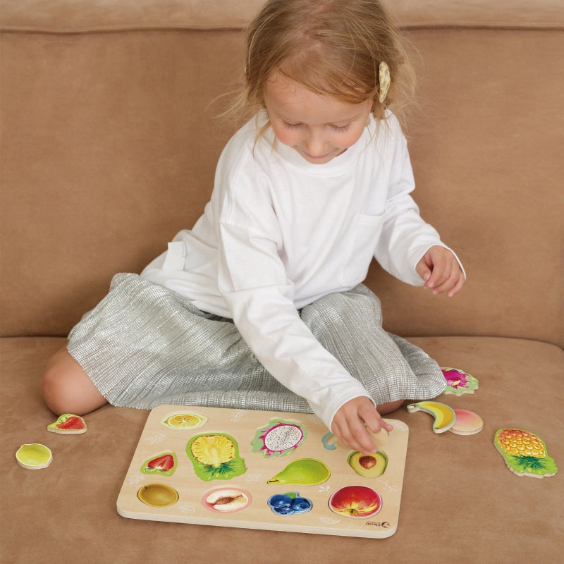 CLASSIC WORLD Houten Fruit Puzzel