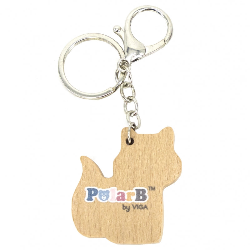 VIGA PolarB Houten Sleutelhanger Vos