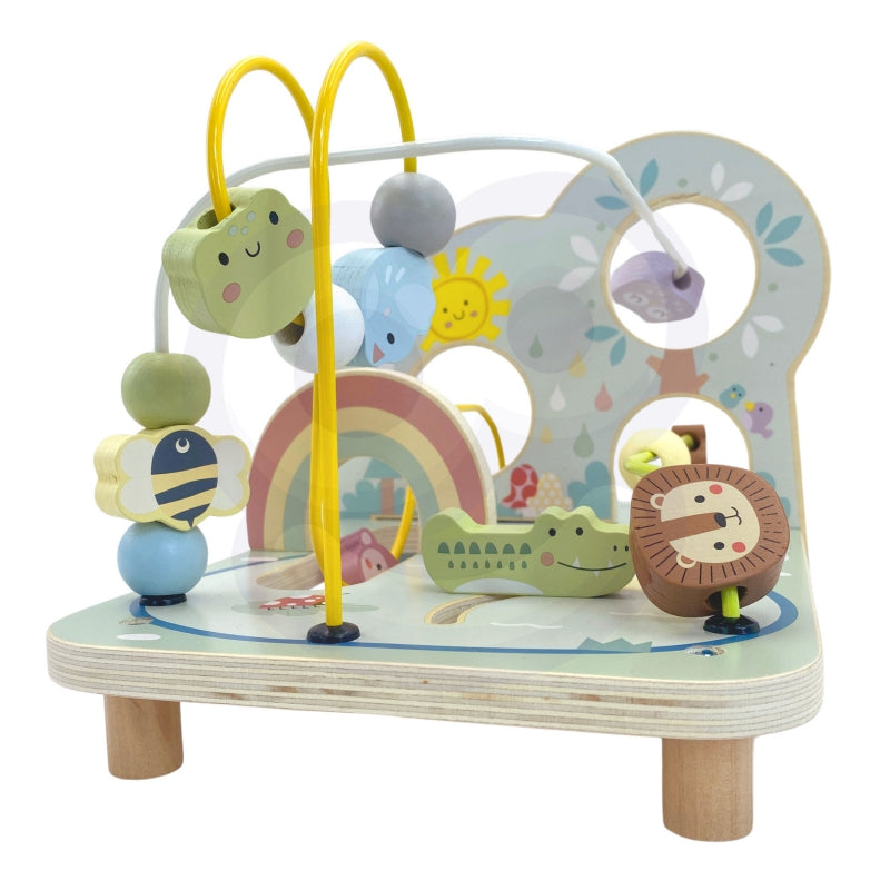 TOOKY TOY Houten Motoriekspel voor Baby's Bosdoolhof