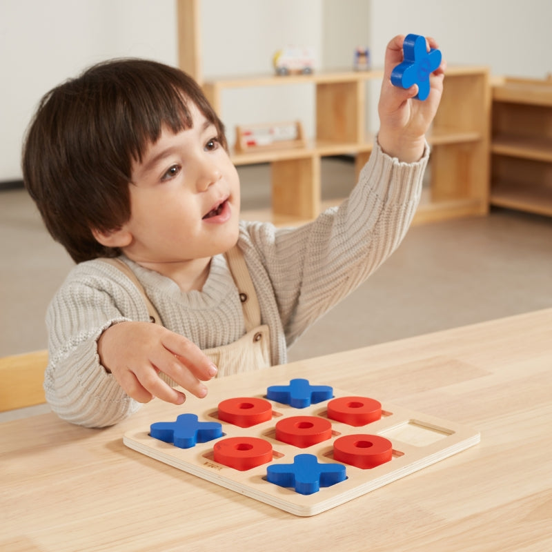 Viga Houten Klassiek Boter Kaas en Eieren Spel