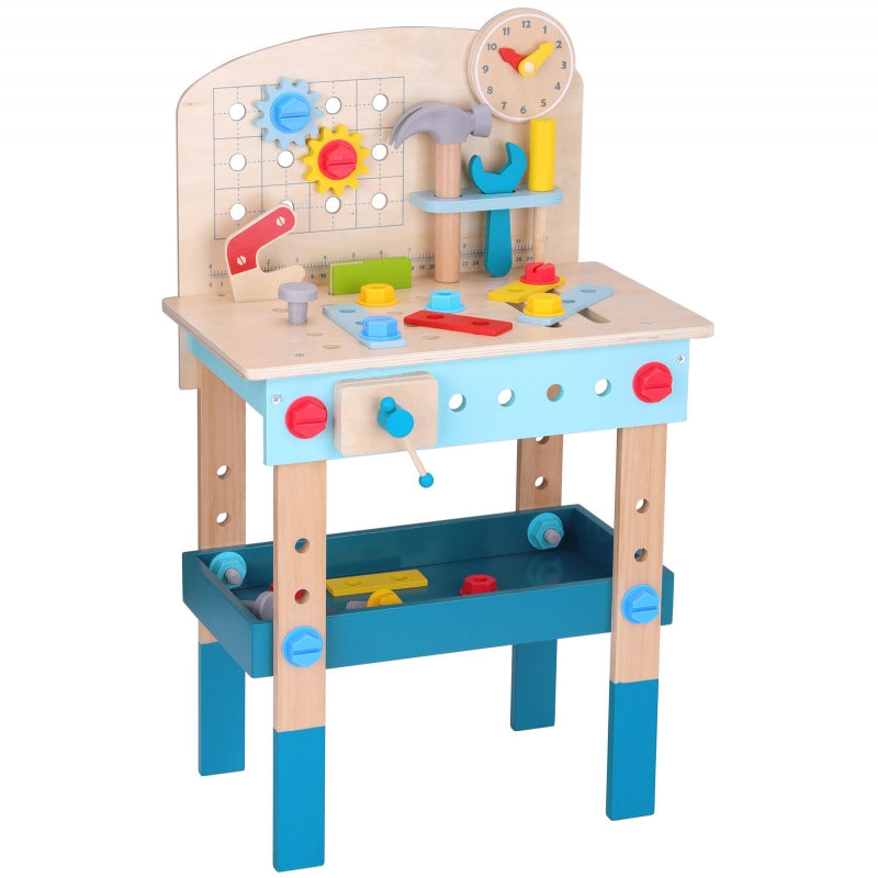 TOOKY TOY Houten DIY Tafel Gereedschap Werkbank
