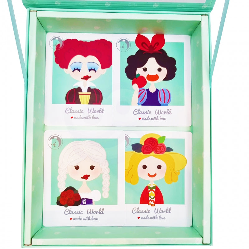 CLASSIC WORLD Magnetische Puzzel Prinsessen – 44 stuks