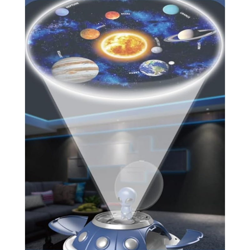 WOOPIE 3-in-1 Werkplaats Rugzak Projector UFO – 52 stuks