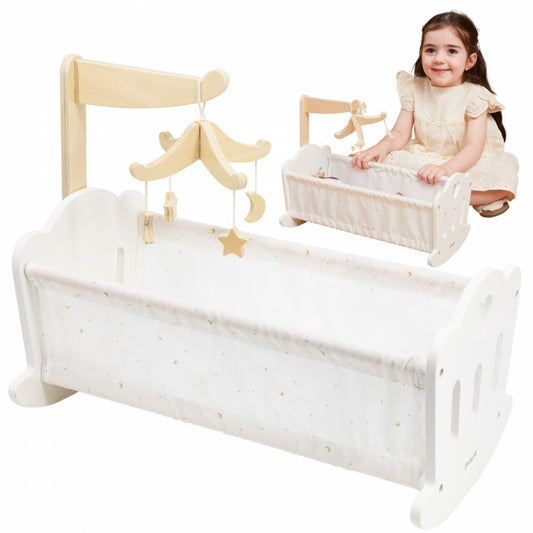 VIGA houten poppenwieg