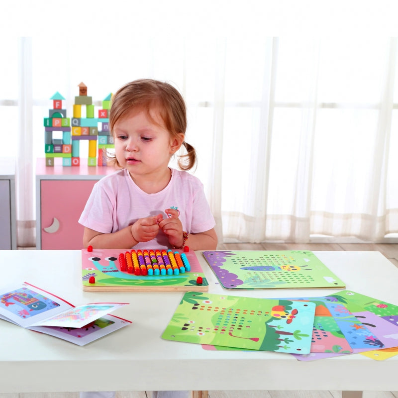 TOOKY TOY Puzzel met Prikpennen en Stekkers
