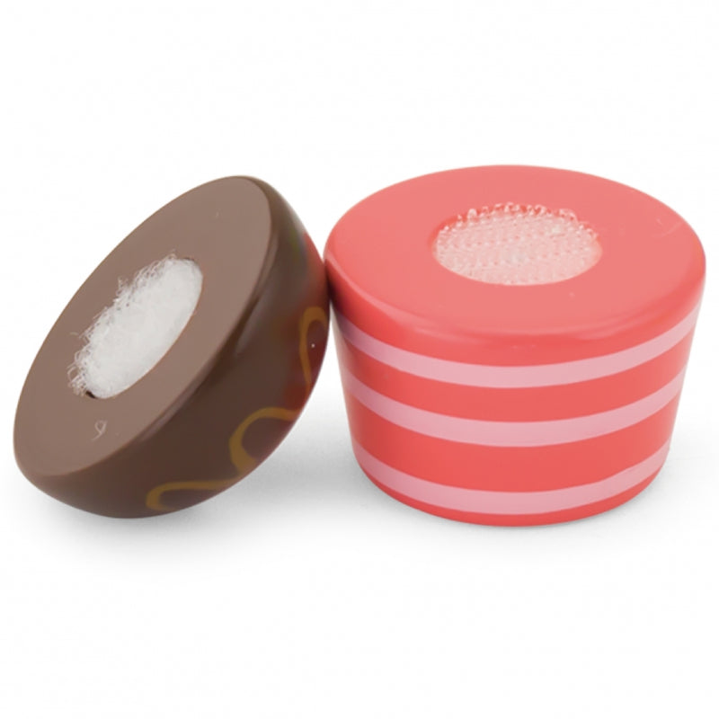 Viga Houten Cupcakes - 4 stuks