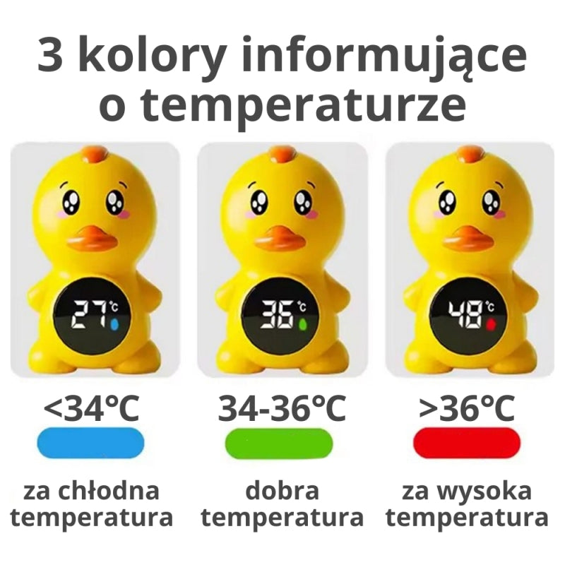 WOOPIE BABY Watertemperatuur Thermometer Eendje - Bad speelgoed