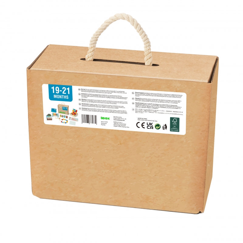 TOOKY TOY speelgoed Box voor 19 - 21 Maanden - XXL