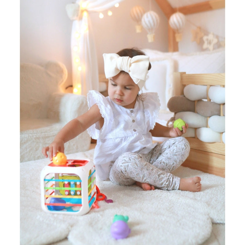 Woopie sensorische educatieve activiteitenkubus voor Baby's