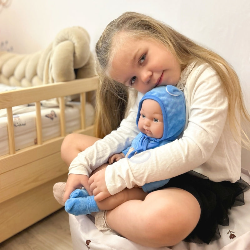 WOOPIE Babypop in Teddybeerpakje 46 cm