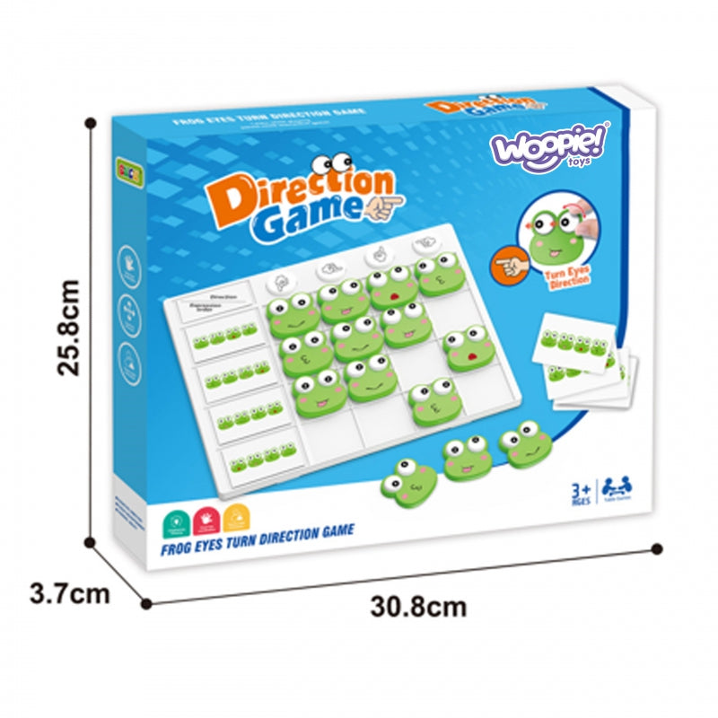 WOOPIE Spel Puzzel Kikkeroogjes spel - Gezichtsuitdrukkingen spel - Vanaf 3 jaar