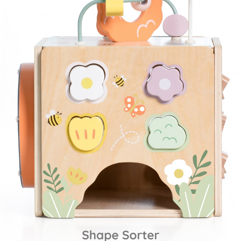 CLASSIC WORLD Houten sensorische educatieve activiteitendoos