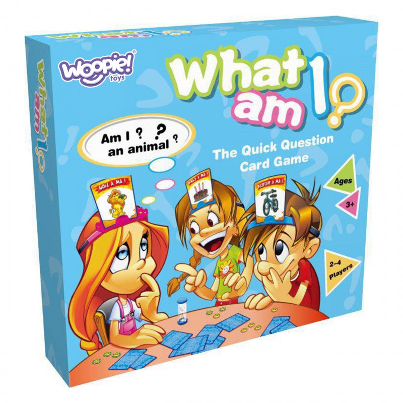 WOOPIE Wie ben ik - Raad het product, item, dier en meer (Engelstalig)