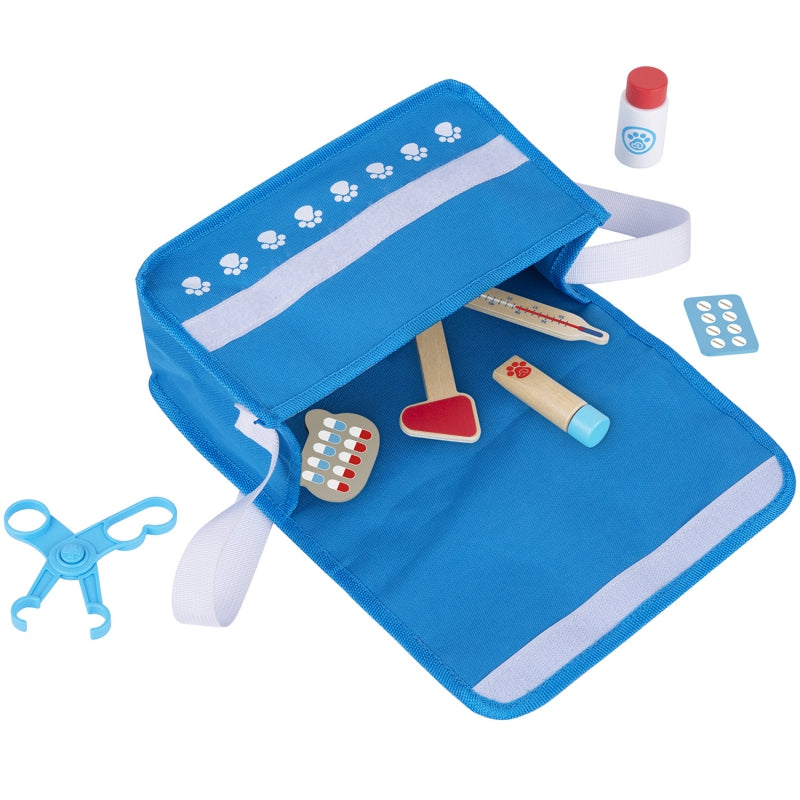 TOOKY TOY Dierenarts Set – Dokterskoffertje 17-delig