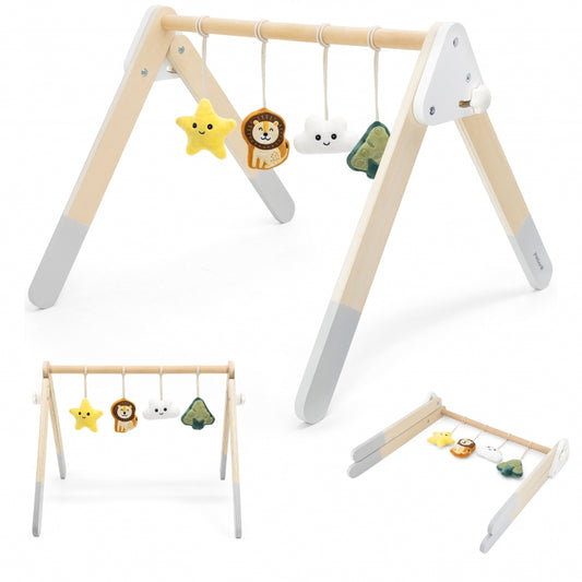 VIGA PolarB Babygym – Houten Speelboog voor Baby's