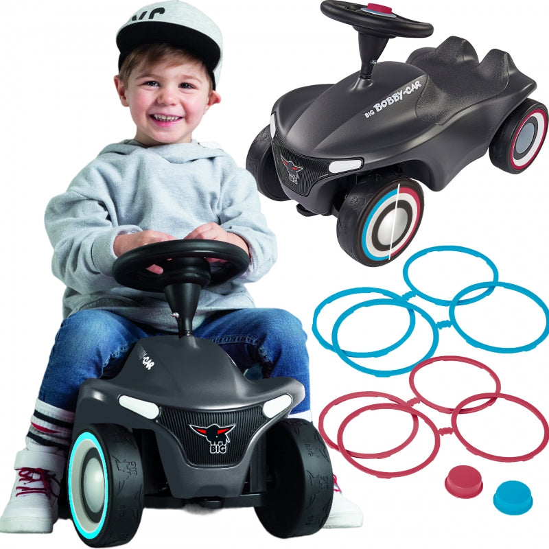 BIG Loopauto voor baby & Peuter -  Bobby Car Neo - Antraciet