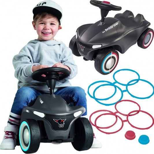 BIG Loopauto voor baby & Peuter -  Bobby Car Neo - Antraciet