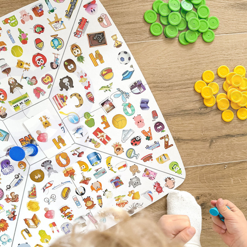 WOOPIE Kleine Detective + Mens Erger Je Niet Bordspel