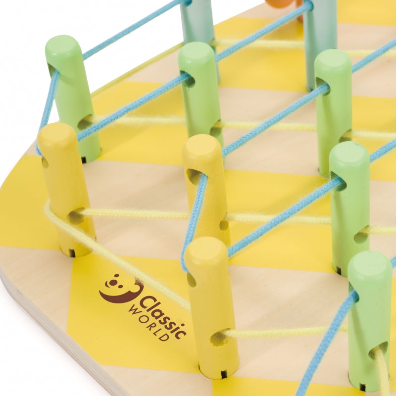 CLASSIC WORLD Houten Ananas pennen - 21 stuks