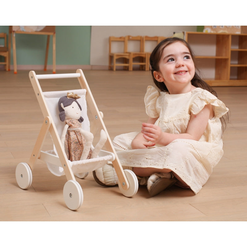 VIGA houten poppenwagen