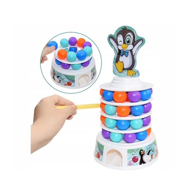 WOOPIE Pinguïn op de Toren Behendigheidsspel