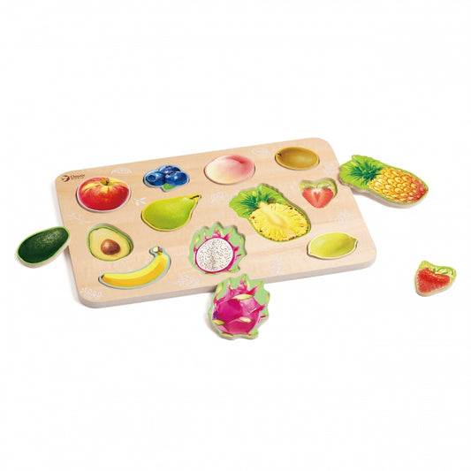 CLASSIC WORLD Houten Fruit Puzzel