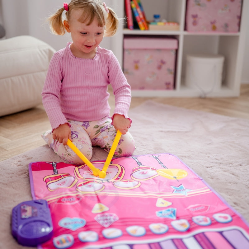 WOOPIE Grote Muziekmat voor kinderen met Interactieve Drums en Piano