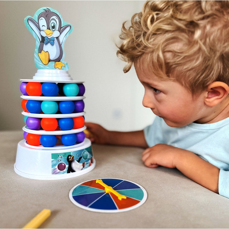 WOOPIE Pinguïn op de Toren Behendigheidsspel