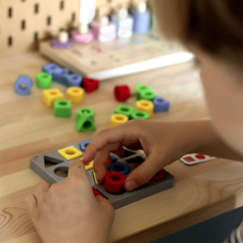 WOOPIE Vormen Matchen en sorteren spel, Logisch Spel